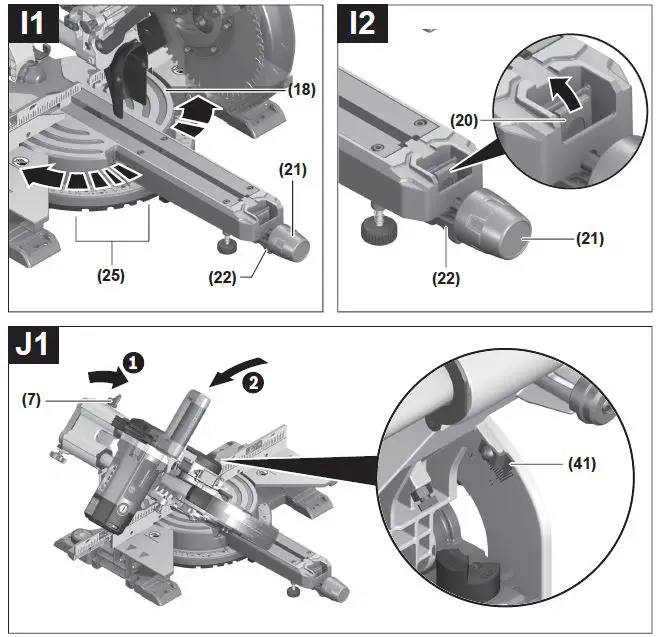 BOSCH GCM 350-254 Professional Heavy Duty Sliding Mitre Saw-9