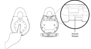 FIG 16 Secure Keybox on a handle or knob