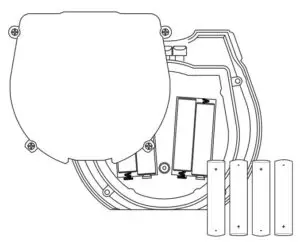 FIG 8 Insert AAA Batteries