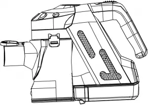 Install the main brush 1b