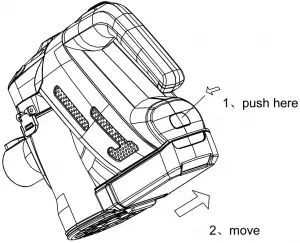 Installing Removing Battery pack - Fig A