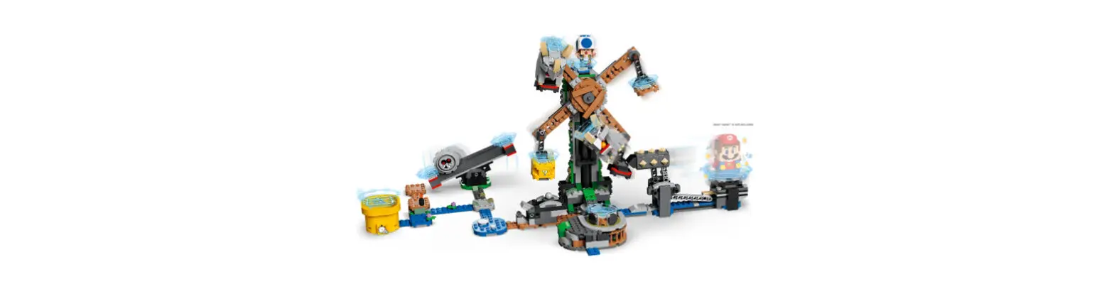 Lego 71390 Super Mario Reznor Knockdown Expansion Set Instruction Manual