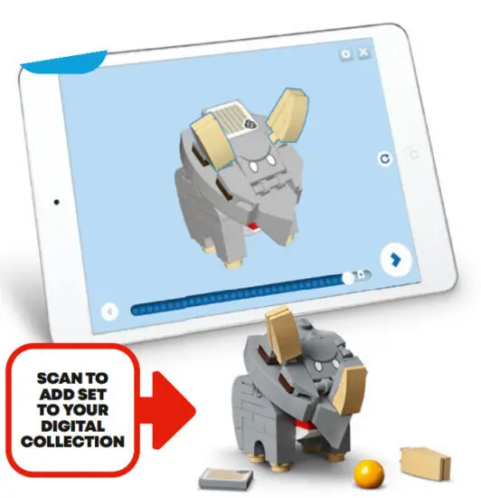 LEGO 71390 Super Mario Reznor Knockdown Expansion Set - fifgure 3