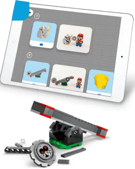 LEGO 71390 Super Mario Reznor Knockdown Expansion Set - fifgure 4