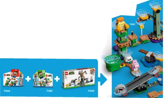 LEGO 71390 Super Mario Reznor Knockdown Expansion Set - fifgure 8