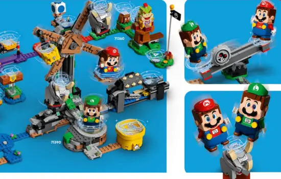 LEGO 71390 Super Mario Reznor Knockdown Expansion Set - fifgure 9