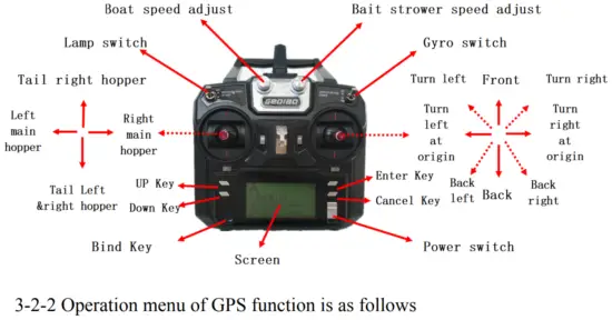 GODIO V80 Intelligent Remote Control Bait Boat - 3