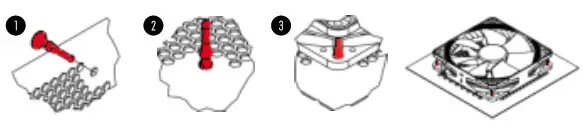 noctua Cooling Fan Installation =