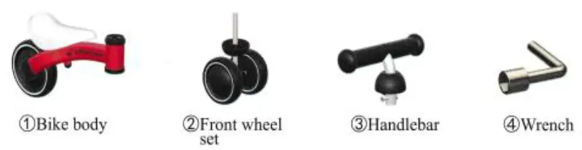 YGJT 1003S Mini Walking Bike-fig1