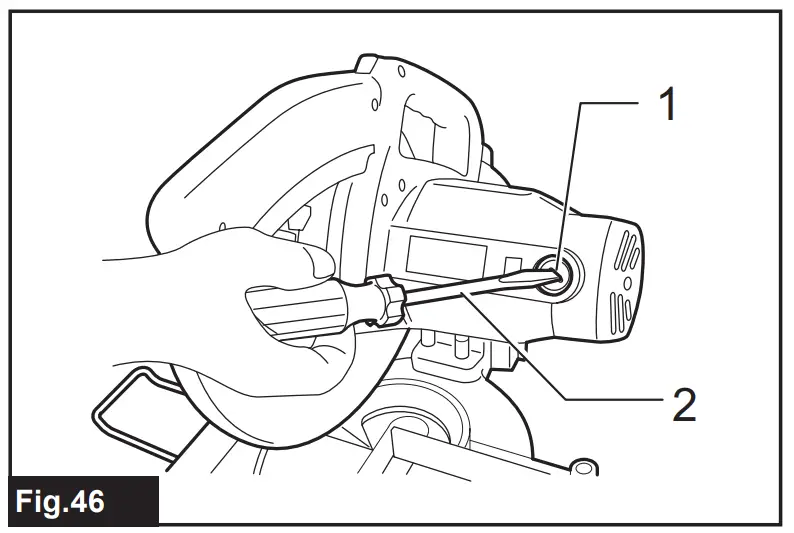 Replacing carbon brushes