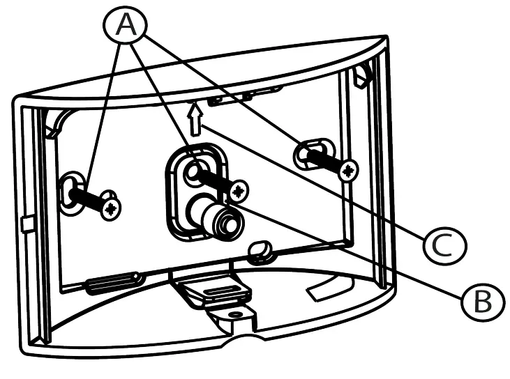 Johnson Controls PGP922 Glass Break Detector - Device screw