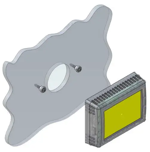 break off after mounting to wall