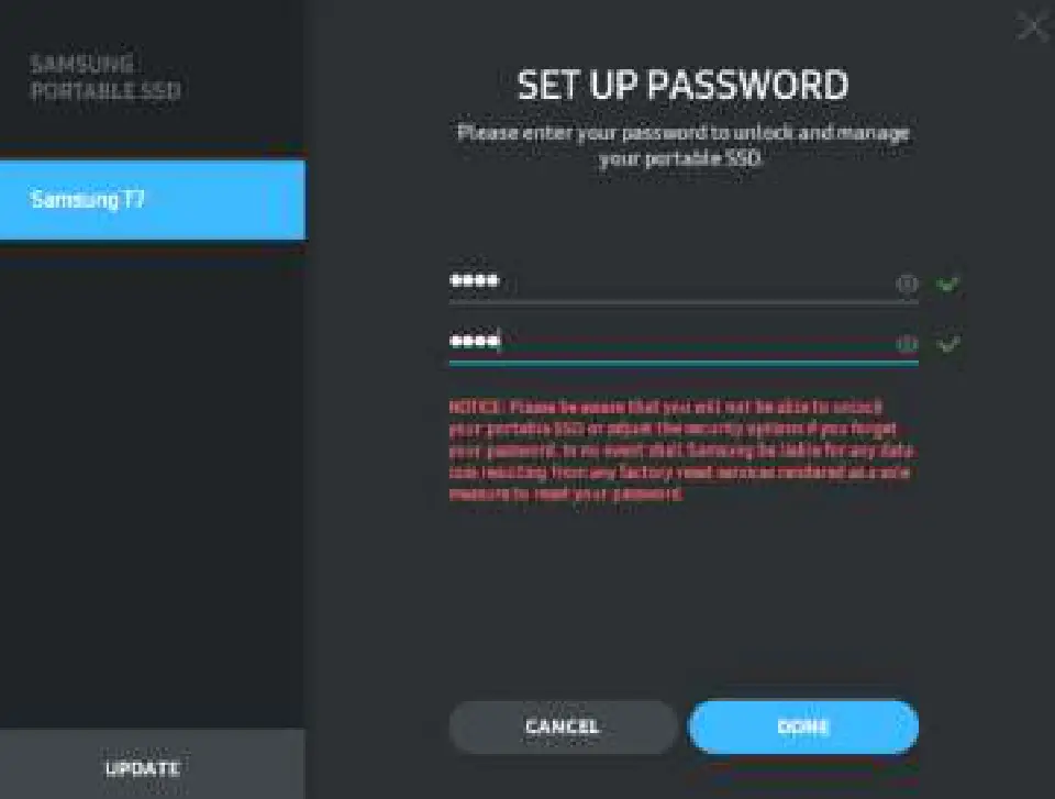 SAMSUNG MU PC500R Portable SSD T7 External SSD Hard Drive - Fig 3