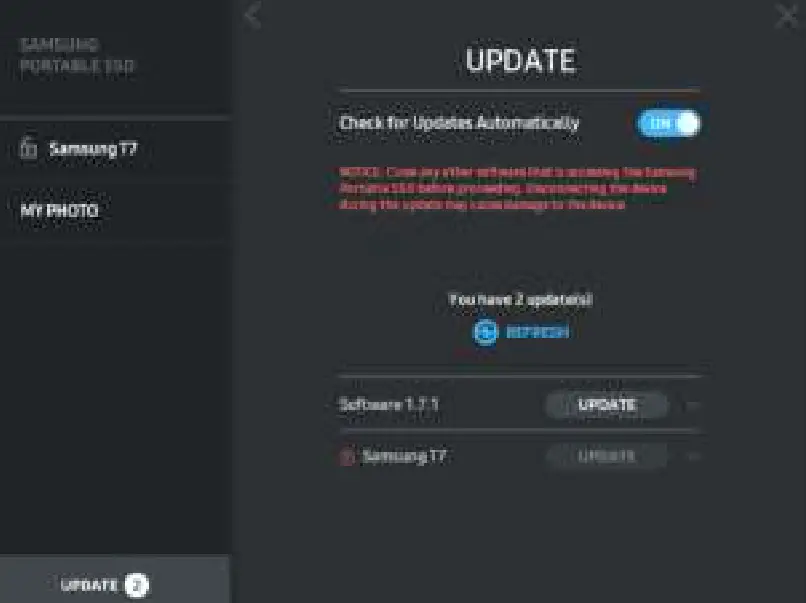 SAMSUNG MU PC500R Portable SSD T7 External SSD Hard Drive - Fig 8