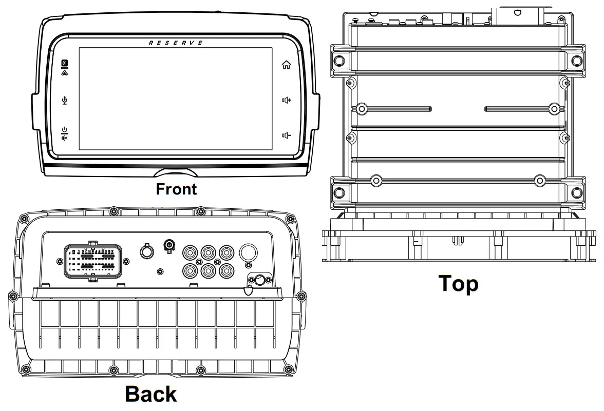 Soundstream HDHU14+ Replacement Radio Fits - Appearance