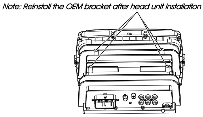 Soundstream HDHU14+ Replacement Radio Fits - Installation 1