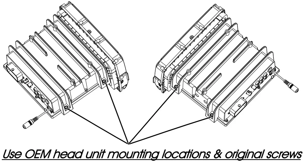 Soundstream HDHU14+ Replacement Radio Fits - Installation