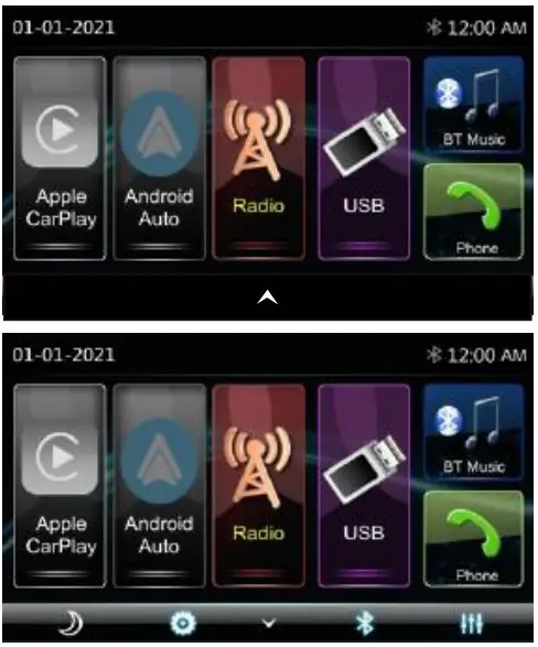 Soundstream HDHU14+ Replacement Radio Fits - Main Menu