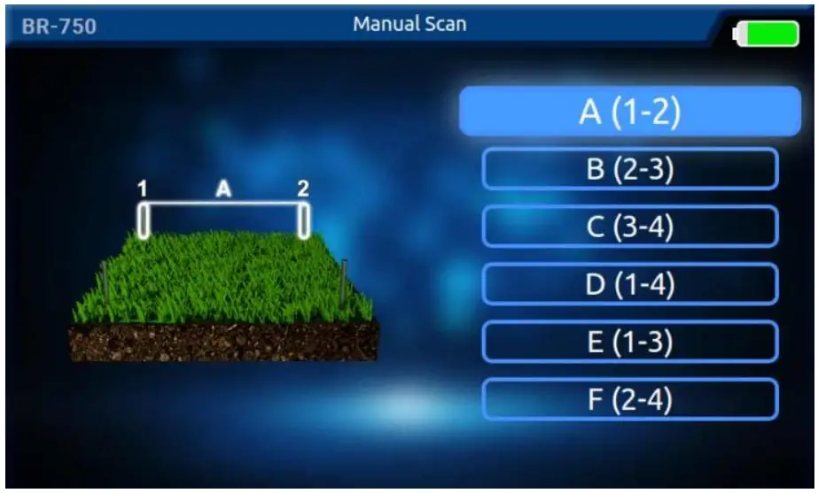 BR Systems BR 700 Pro Underground Water Detector - MANUAL SCAN