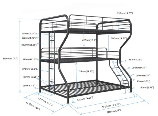 SEAFULOY-303-Black-Gray-Full-Twin-Full-6