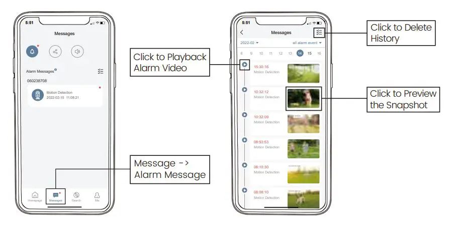 ZUMIMALL GX1K Wireless WiFi Outdoor Security Battery Powered Camera fig 14