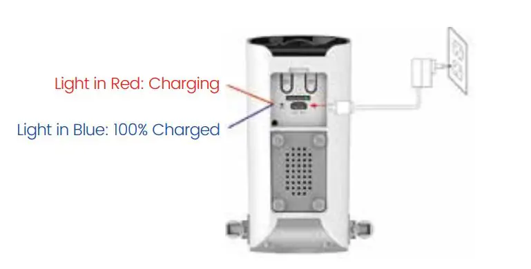 ZUMIMALL GX1K Wireless WiFi Outdoor Security Battery Powered Camera fig 17