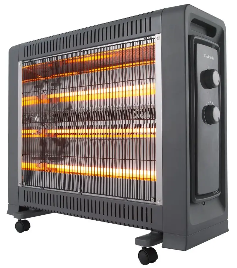 Goldair GIR375 2400W Radiant Heater with Fan - Cover
