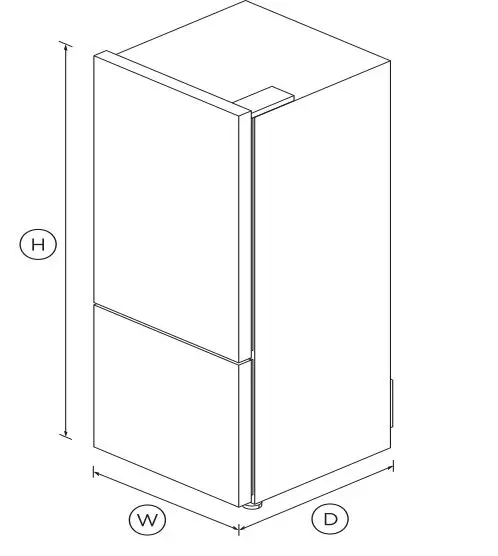 FISHER-PAYKEL-RF135BRPX6N-Freestanding-refrigerator-Freezer-fig-1