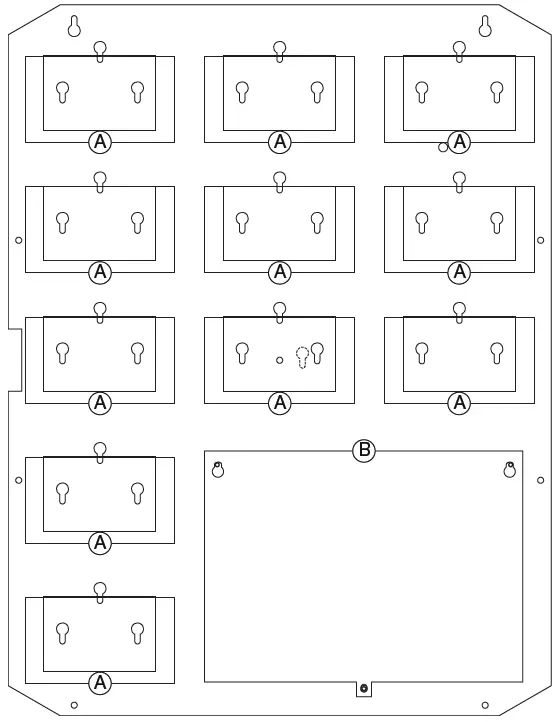 Altronix Trove2BH2 Trove2 Enclosure with Backplane 05