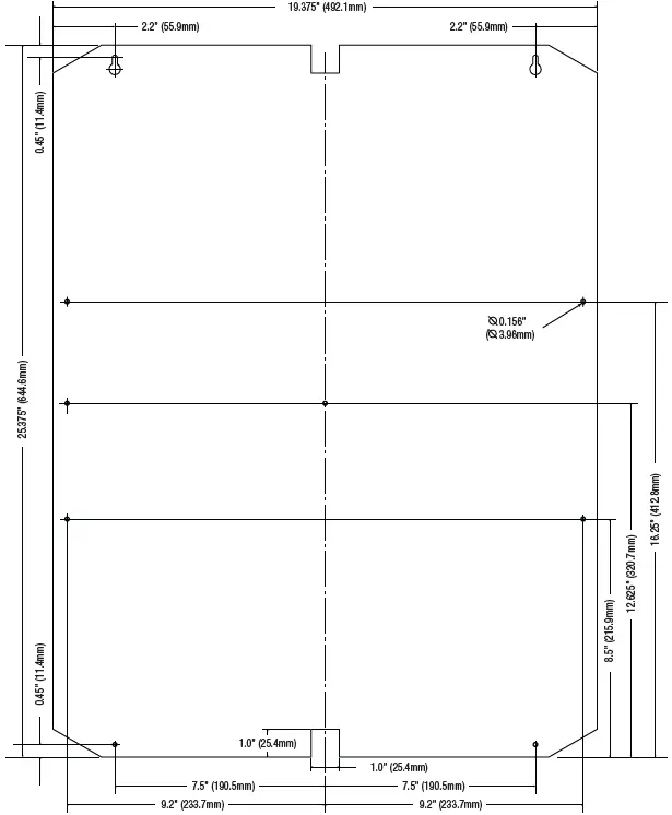 Altronix Trove2BH2 Trove2 Enclosure with Backplane 07