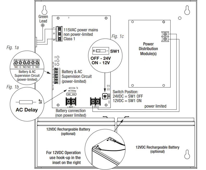 Altronix-AL400ULX-Series-AL400ULPD4CB-Power-Supply-and-Charger-fig-1