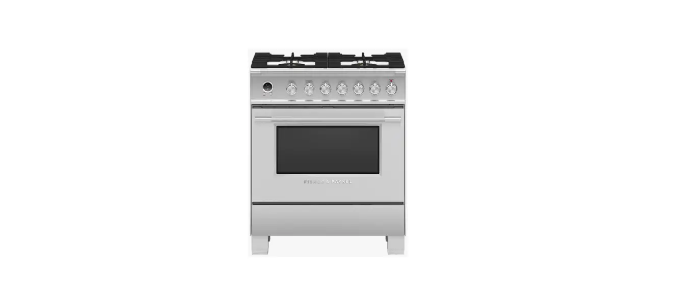 Fisher Paykel Or30scg6x1 30 Inch 4 Burners Dual Fuel Range User Guide