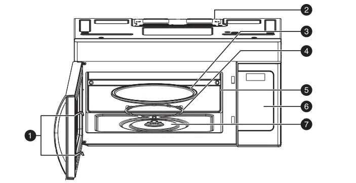 Midea EM044K6BC-P3 Over the Range Microwave-1
