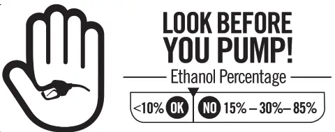 DEWALT DXPW3123 3100 PSI Honda Cold Water Gas Pressure Washer - WARNING