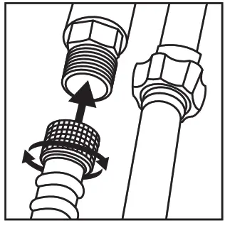 DEWALT DXPW3123 3100 PSI Honda Cold Water Gas Pressure Washer - pump outlet