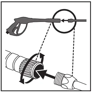 DEWALT DXPW3123 3100 PSI Honda Cold Water Gas Pressure Washer - spray gun2
