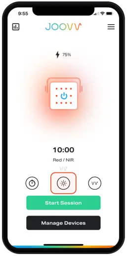 JOOVV Mobile App - Ambient Mode 1
