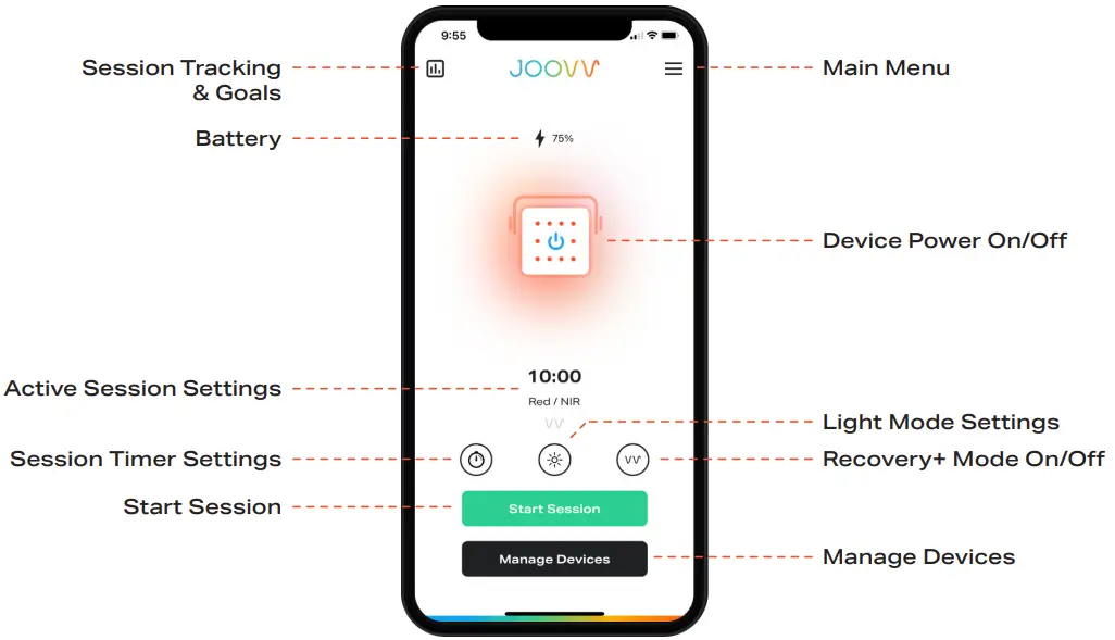 JOOVV Mobile App - App Icons & Buttons