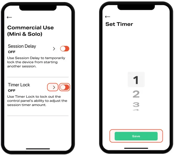 JOOVV Mobile App - Commercial Use Mode 2