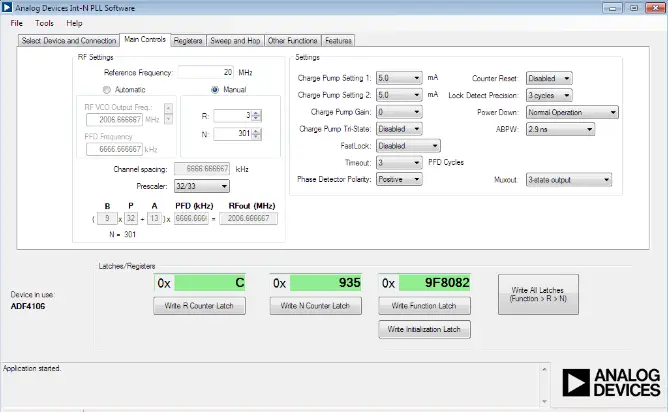 ANALOG-DEVICES-Hittite-PLLs & amp-PLL-Software-PRODUCT