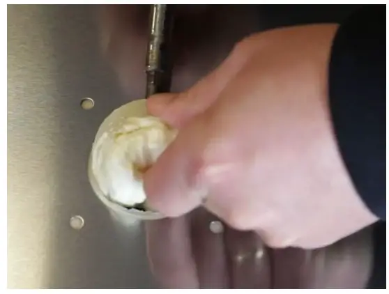 Perlick Beer Dispensing Equipment - around the hole in the