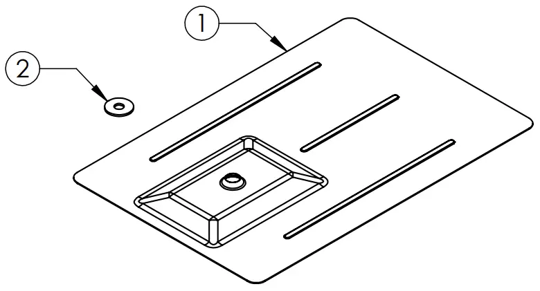 EcoFasten Versatile Flashed Base Plate - FIG 12