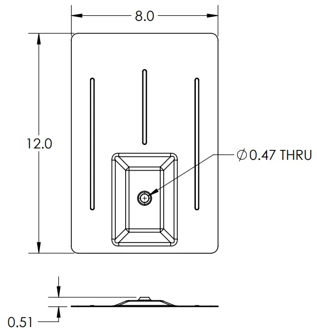 EcoFasten Versatile Flashed Base Plate - FIG 13