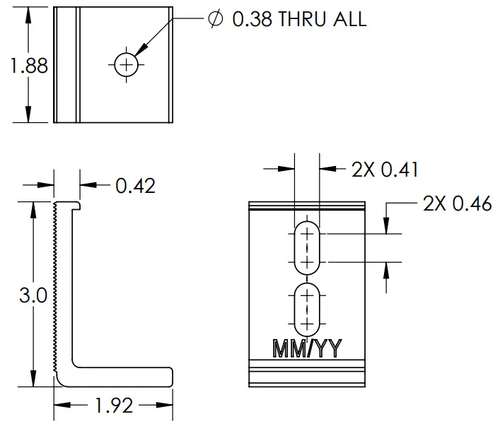 EcoFasten Versatile Flashed Base Plate - FIG 16