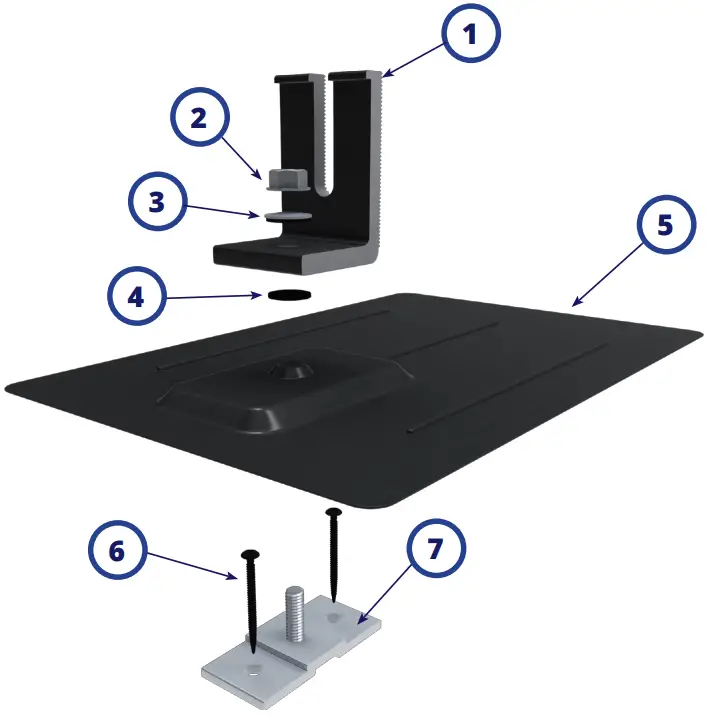 EcoFasten Versatile Flashed Base Plate - FIG 2