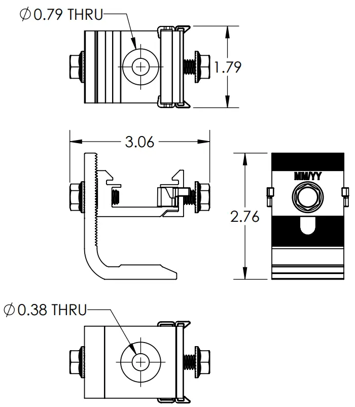 EcoFasten Versatile Flashed Base Plate - FIG 24
