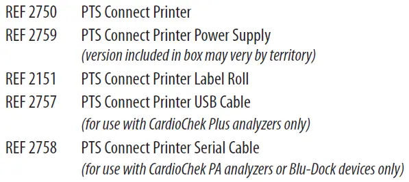 pts Diagnostics PTS Connect Printer 8