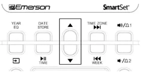 Emerson Radio ER100120, 10W Wireless Fast Charging Smartset Alarm Clock Radio 11