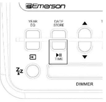 Emerson Radio ER100120, 10W Wireless Fast Charging Smartset Alarm Clock Radio 12