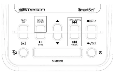 Emerson Radio ER100120, 10W Wireless Fast Charging Smartset Alarm Clock Radio 13